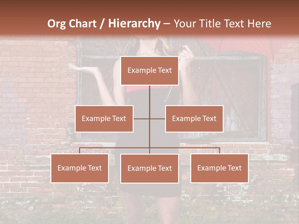 Cheerful Beauty Chick PowerPoint Template