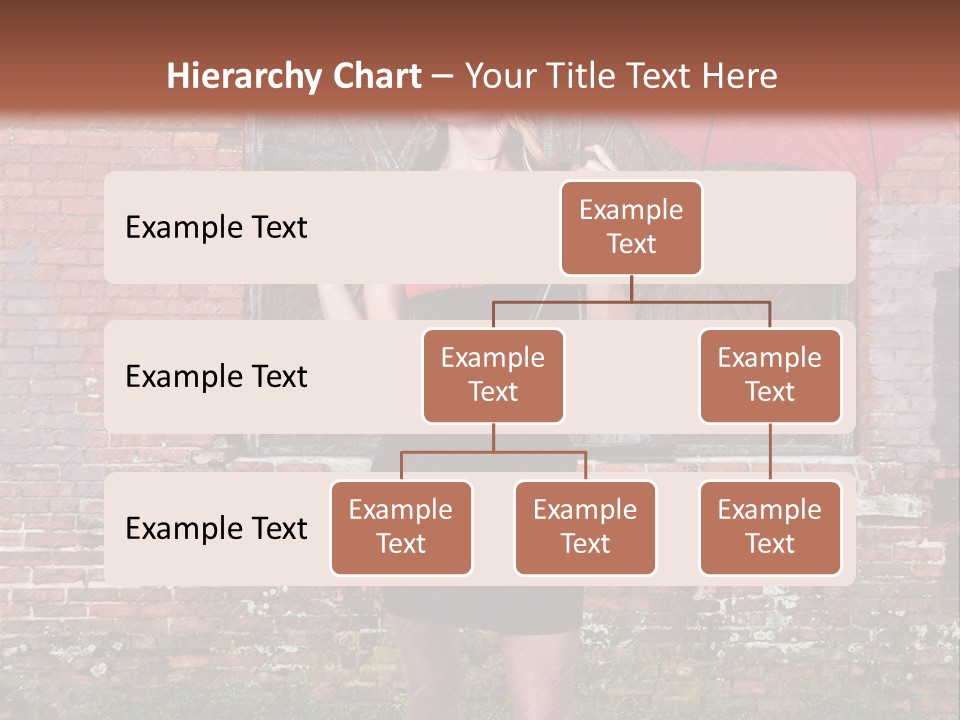 Cheerful Beauty Chick PowerPoint Template