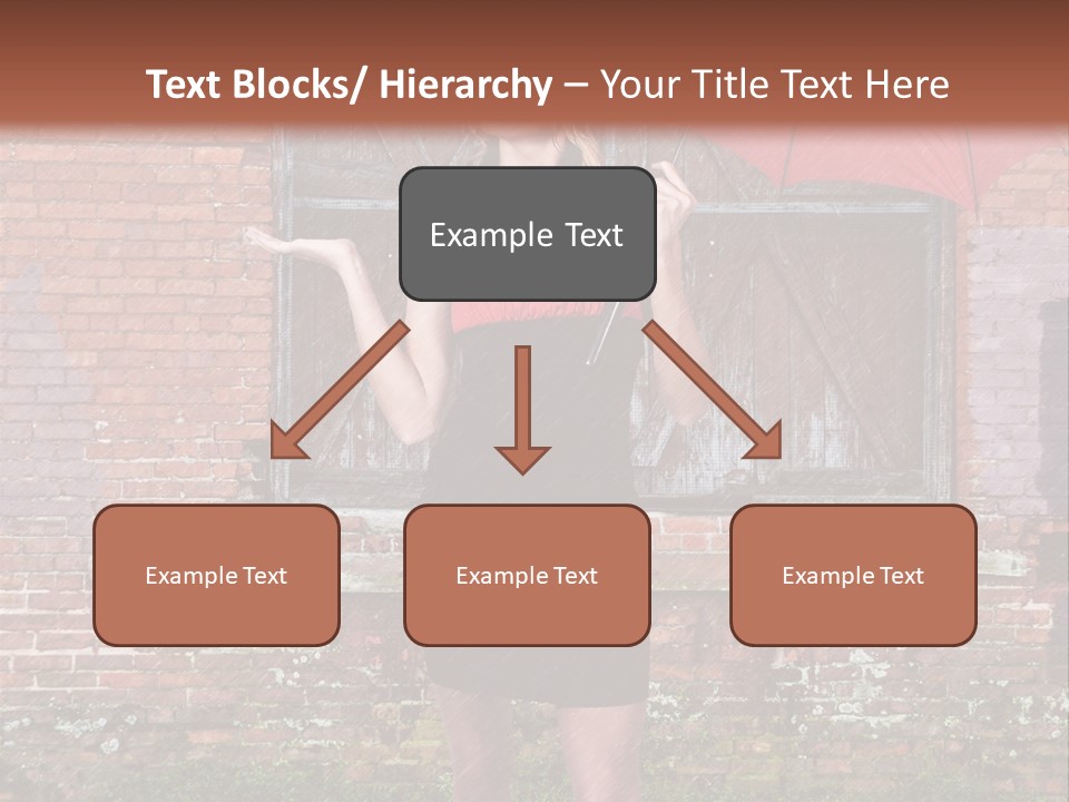 Cheerful Beauty Chick PowerPoint Template