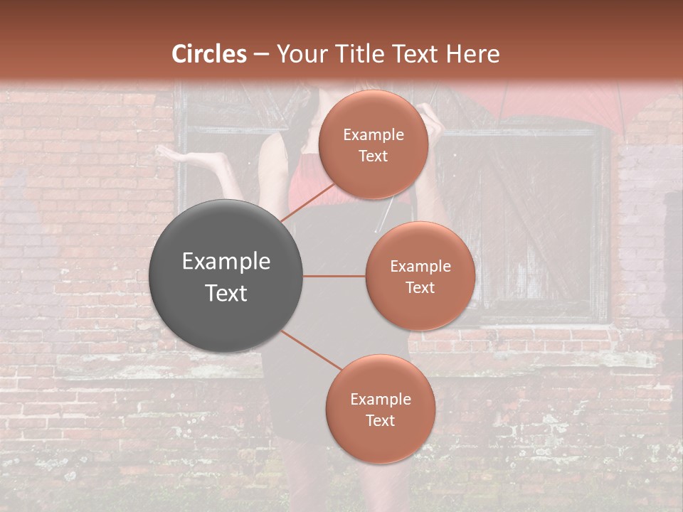 Cheerful Beauty Chick PowerPoint Template