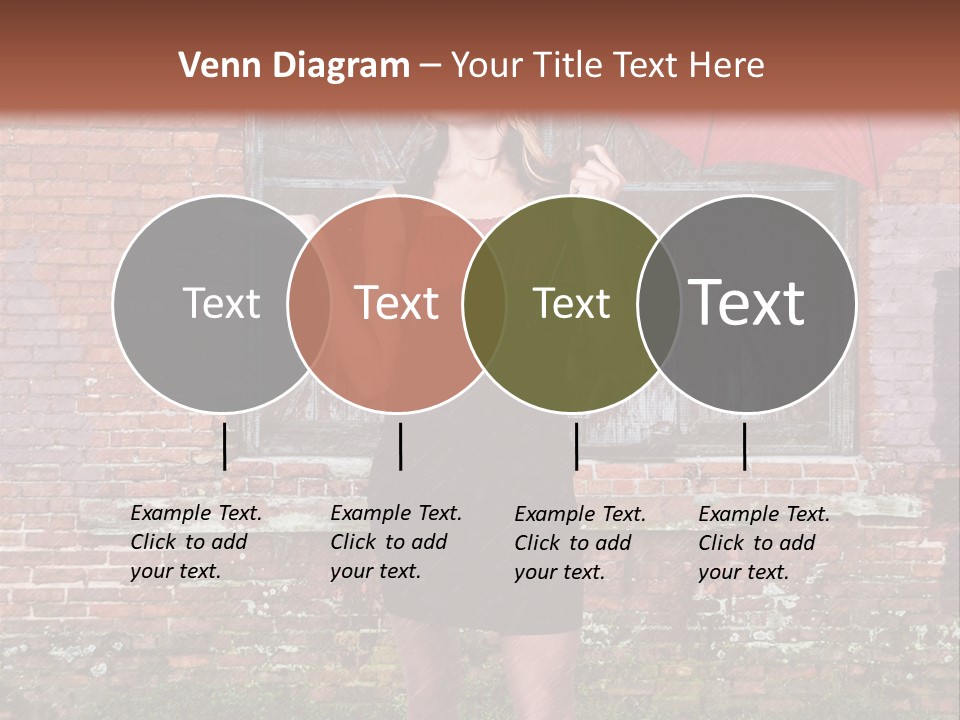 Cheerful Beauty Chick PowerPoint Template