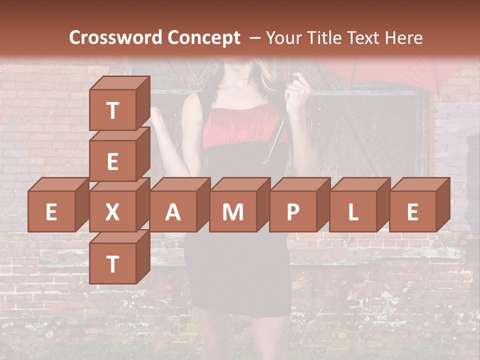 Cheerful Beauty Chick PowerPoint Template