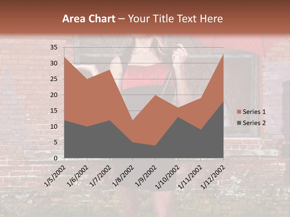 Cheerful Beauty Chick PowerPoint Template