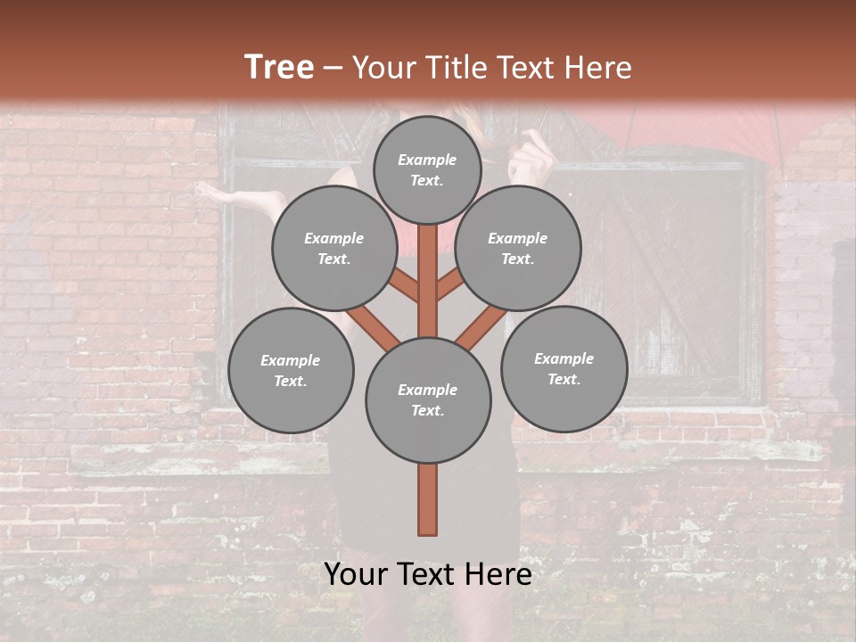 Cheerful Beauty Chick PowerPoint Template