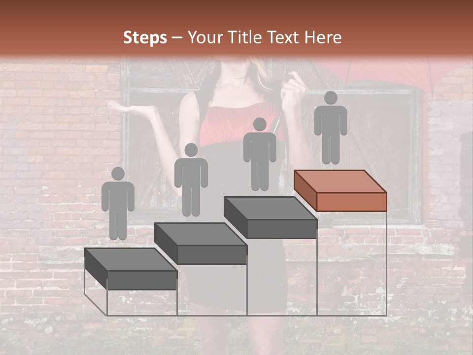 Cheerful Beauty Chick PowerPoint Template