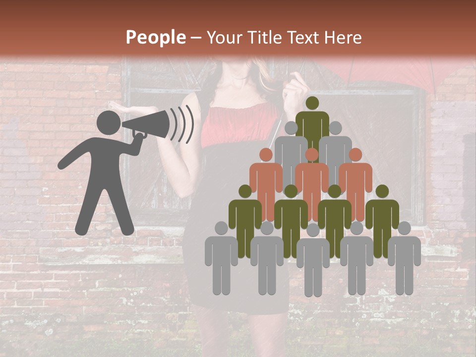 Cheerful Beauty Chick PowerPoint Template