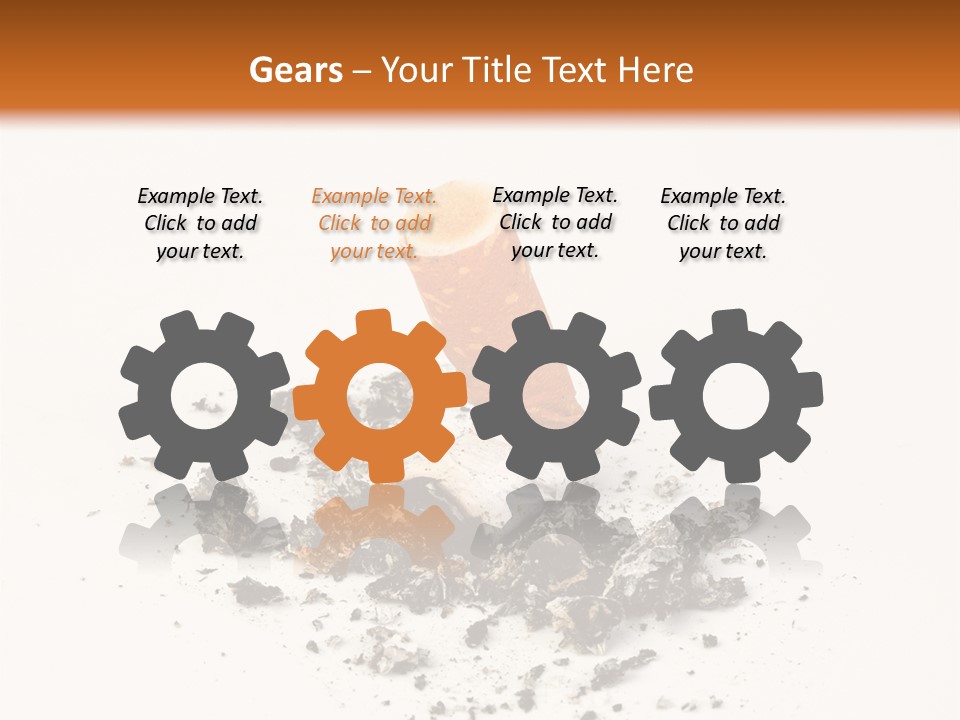 Smoke Filters Insulated PowerPoint Template