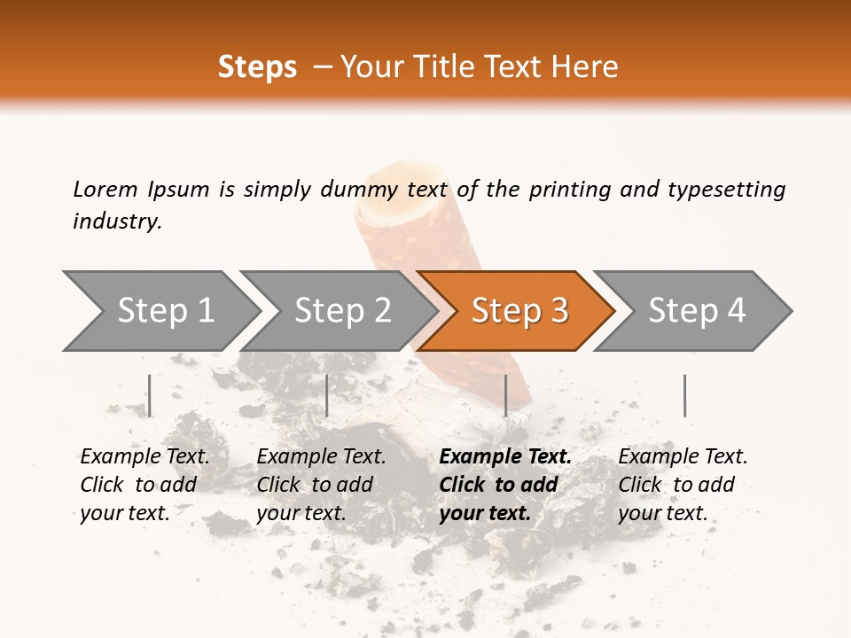 Smoke Filters Insulated PowerPoint Template