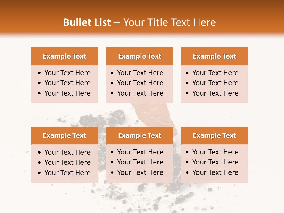 Smoke Filters Insulated PowerPoint Template