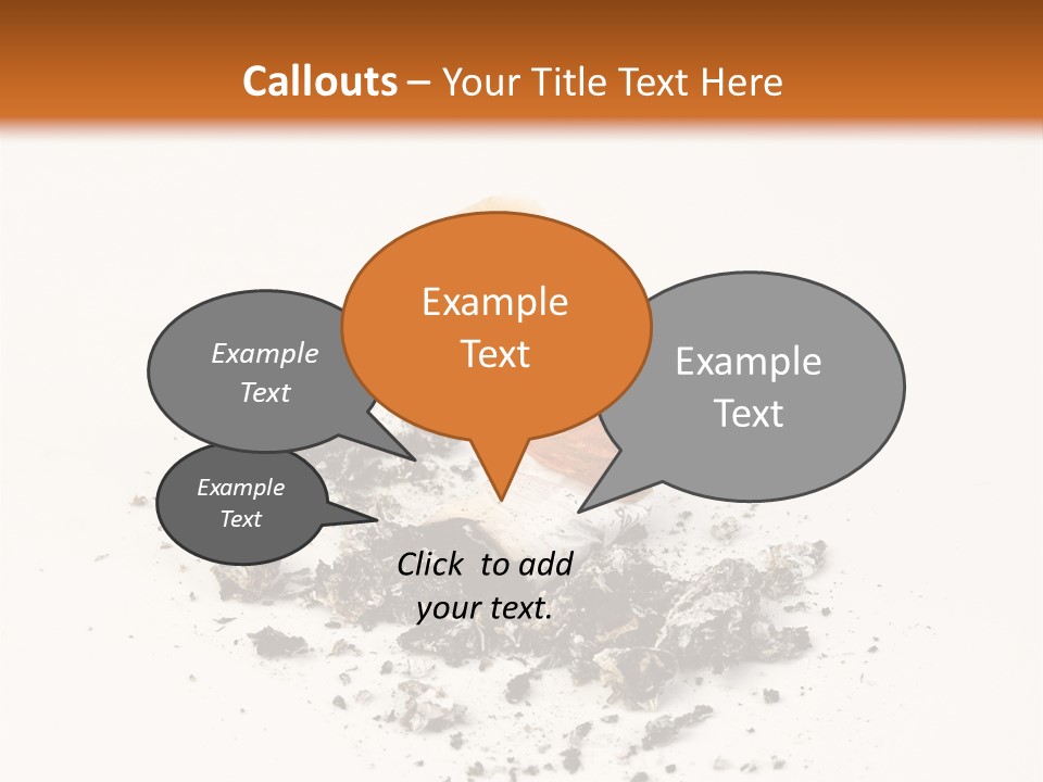 Smoke Filters Insulated PowerPoint Template