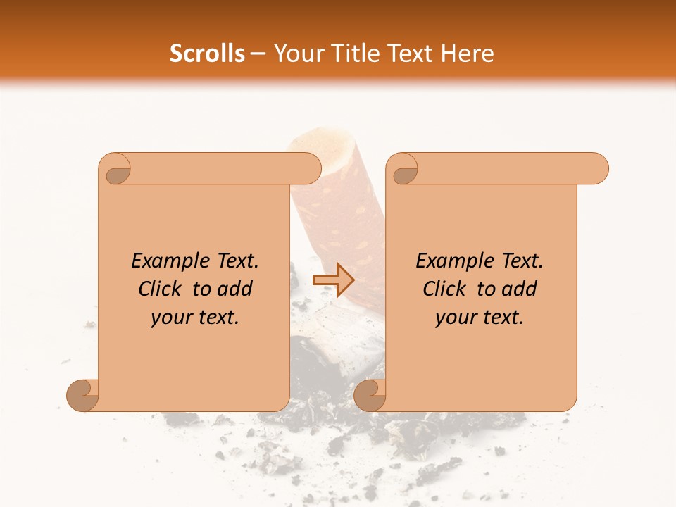 Smoke Filters Insulated PowerPoint Template