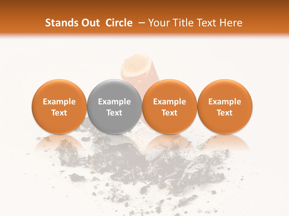 Smoke Filters Insulated PowerPoint Template