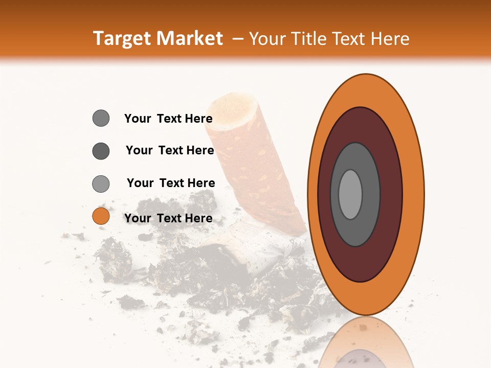 Smoke Filters Insulated PowerPoint Template