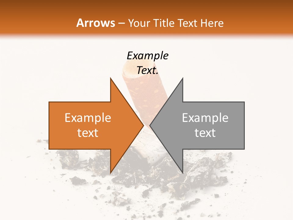Smoke Filters Insulated PowerPoint Template