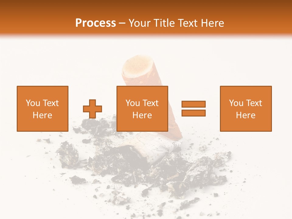 Smoke Filters Insulated PowerPoint Template