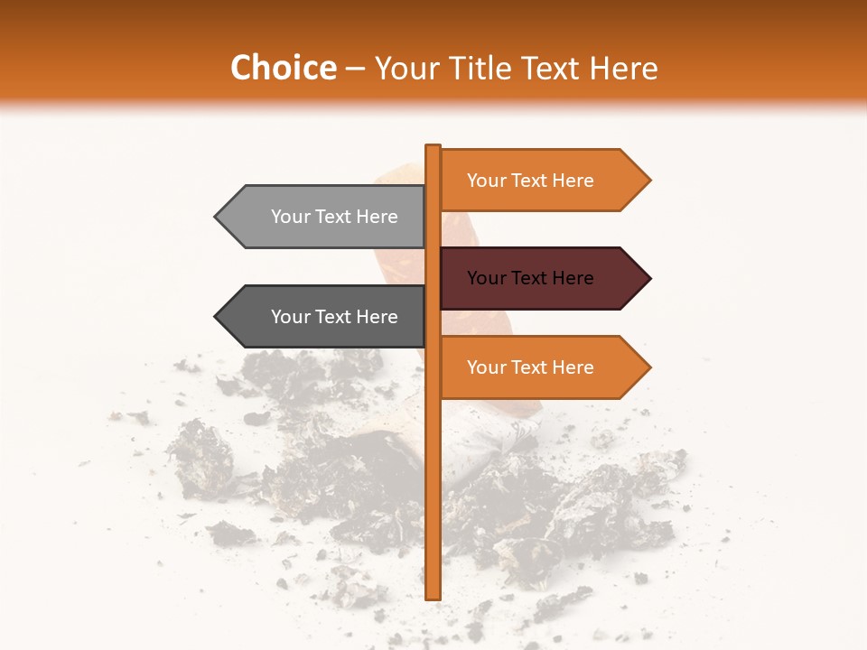 Smoke Filters Insulated PowerPoint Template