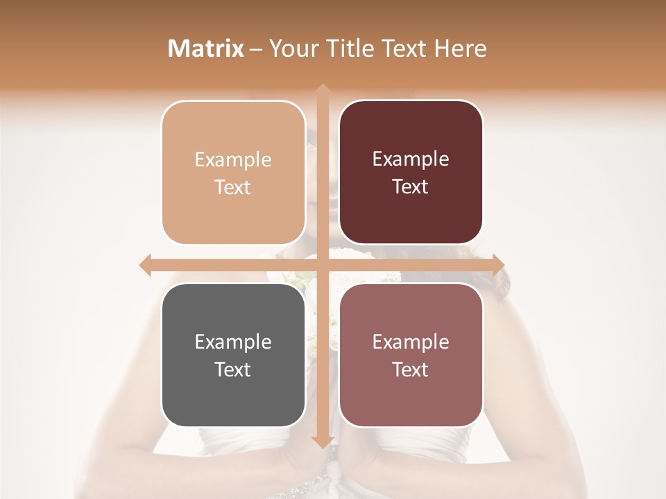 Girl Face Pleasure PowerPoint Template