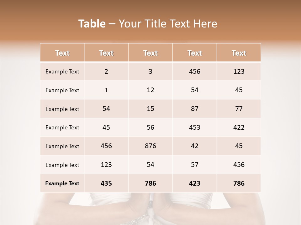 Girl Face Pleasure PowerPoint Template