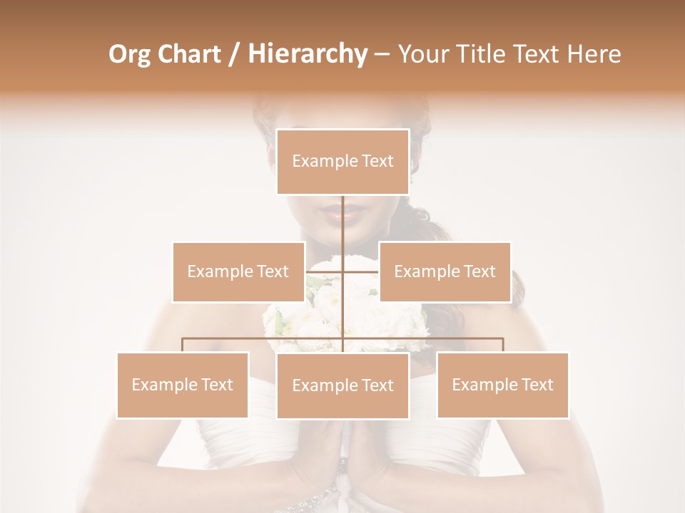 Girl Face Pleasure PowerPoint Template