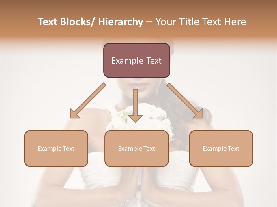 Girl Face Pleasure PowerPoint Template