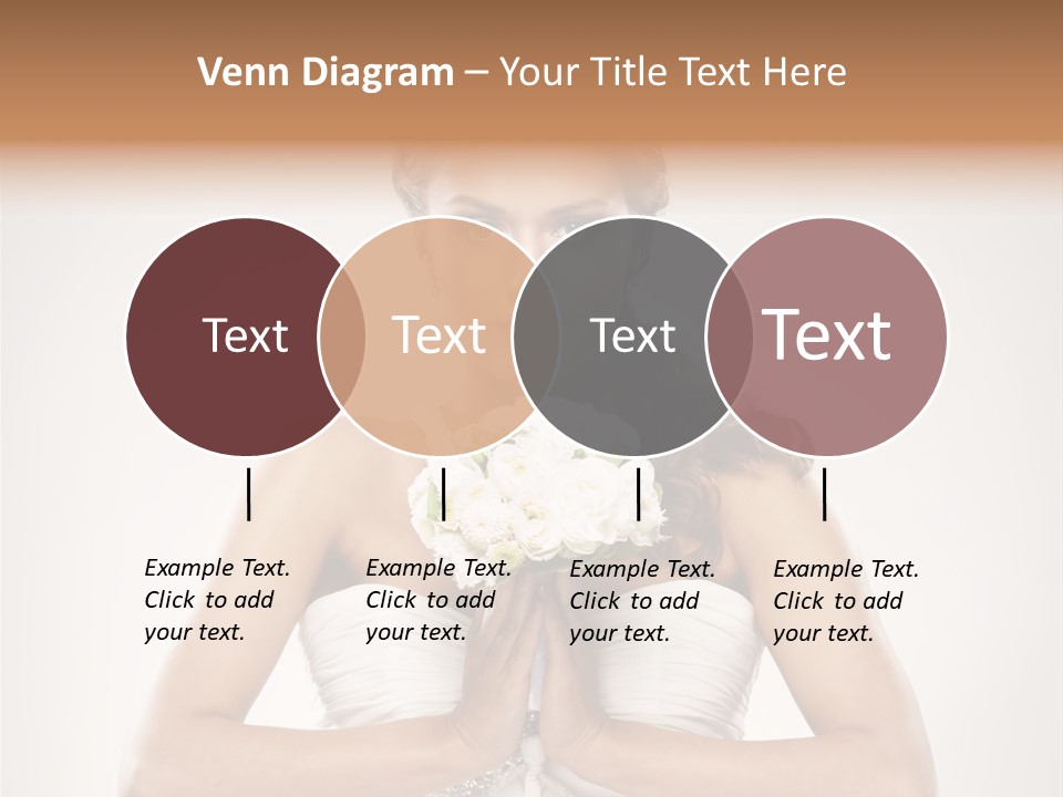 Girl Face Pleasure PowerPoint Template