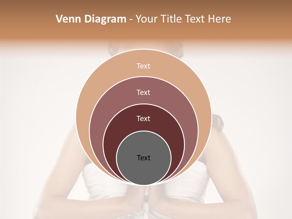 Girl Face Pleasure PowerPoint Template