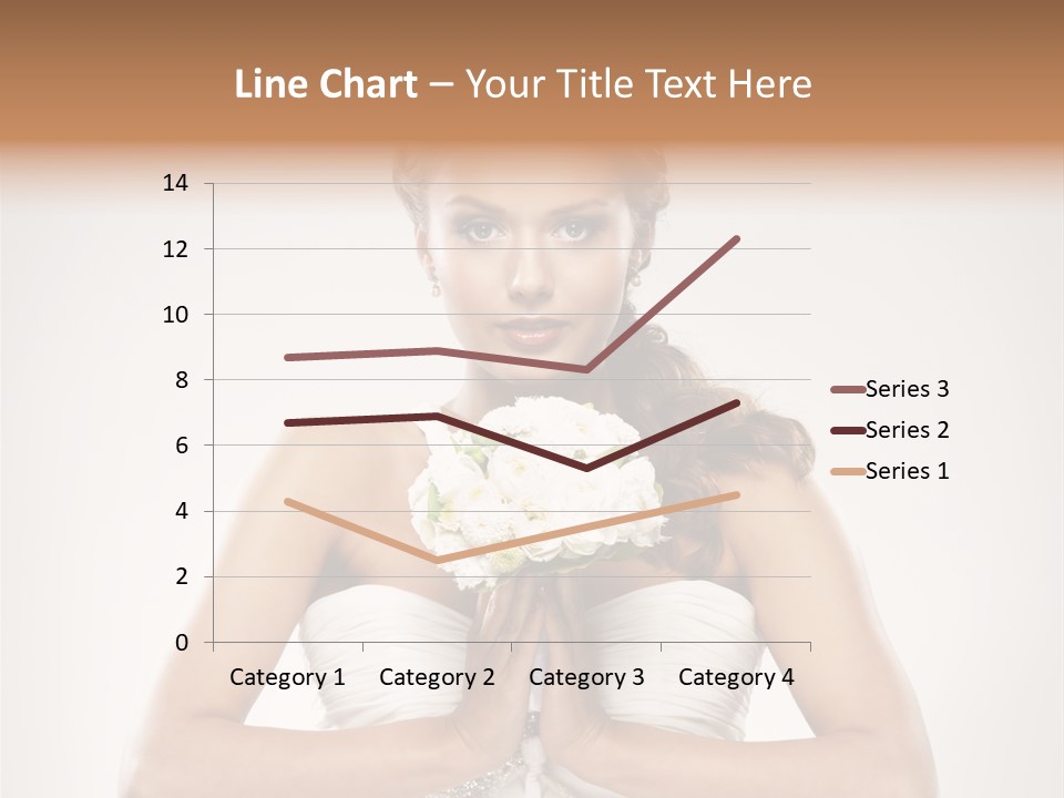 Girl Face Pleasure PowerPoint Template