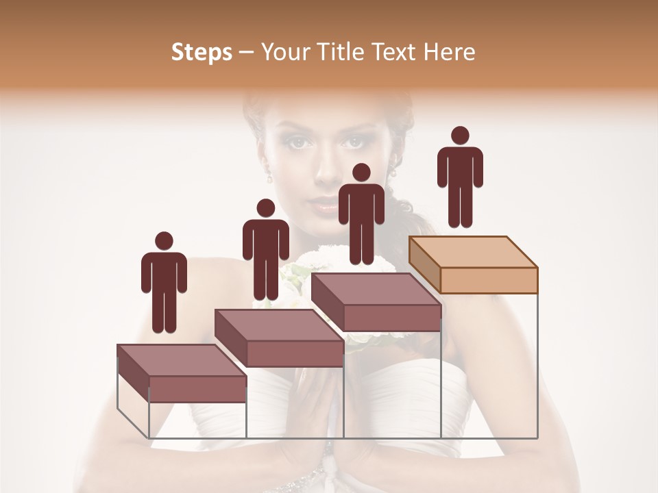 Girl Face Pleasure PowerPoint Template