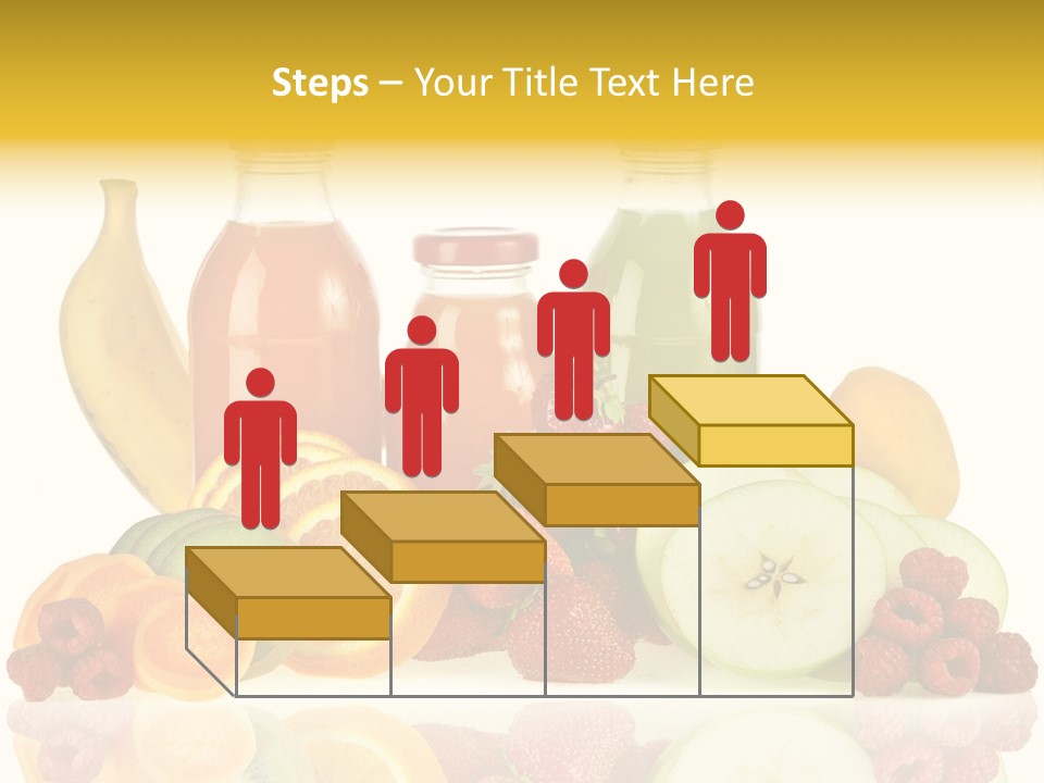 Vegetarian Bottle Beverage PowerPoint Template