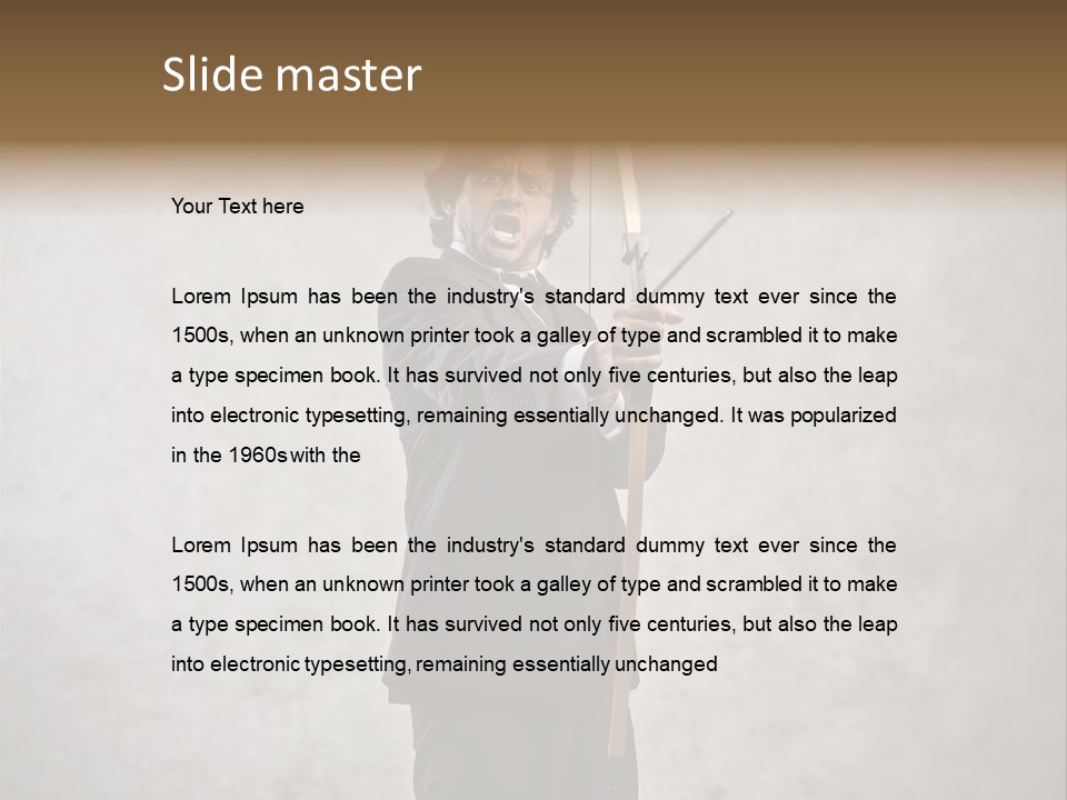 Concept Occupation Grunge PowerPoint Template