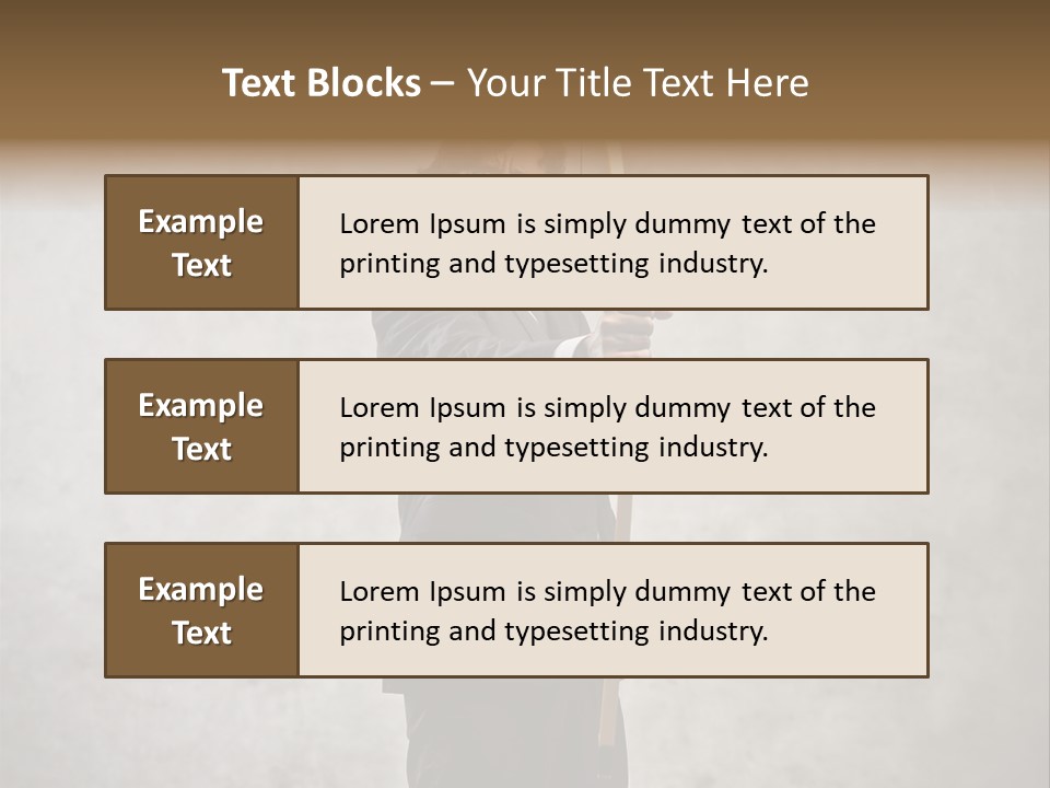Concept Occupation Grunge PowerPoint Template