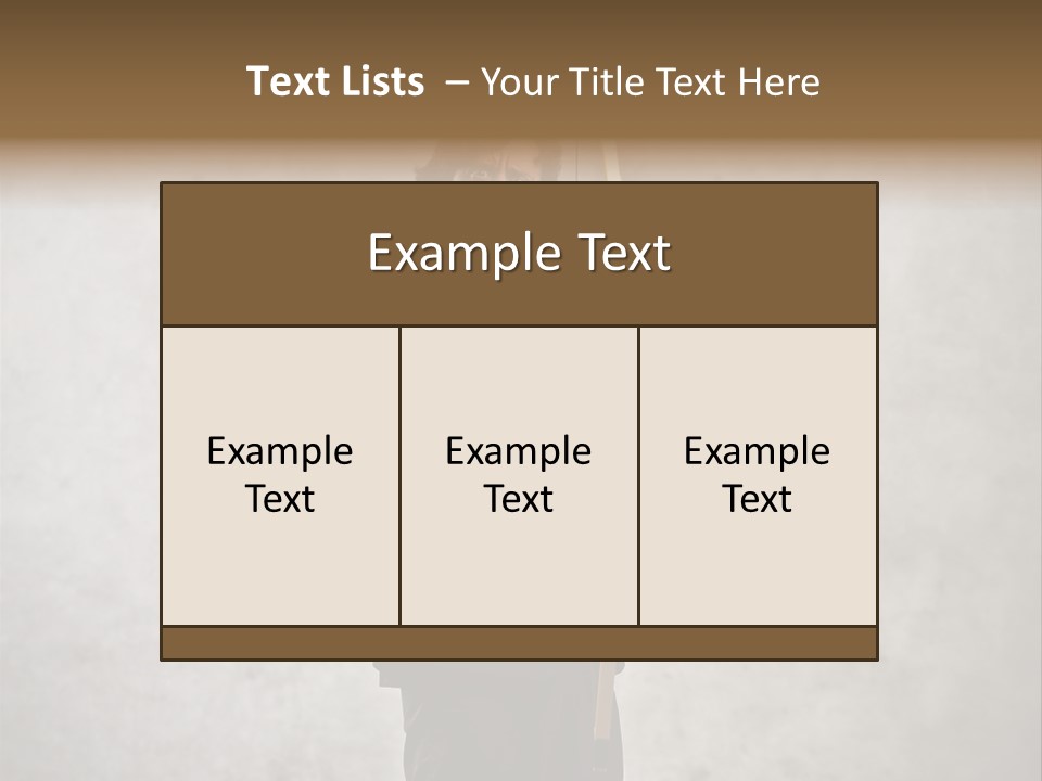 Concept Occupation Grunge PowerPoint Template