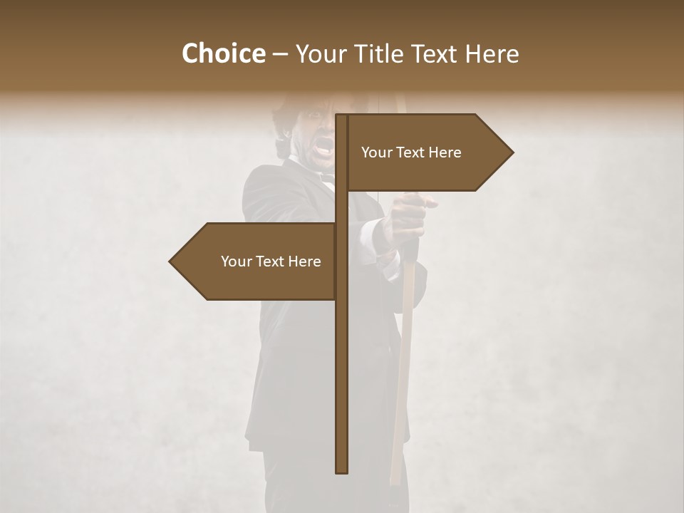 Concept Occupation Grunge PowerPoint Template