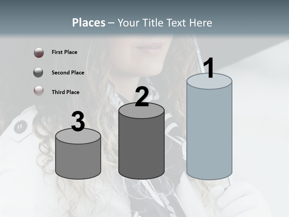 Rain Umbrella Face PowerPoint Template