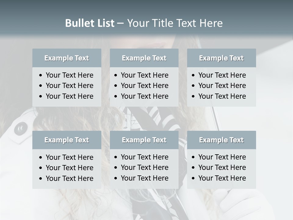 Rain Umbrella Face PowerPoint Template