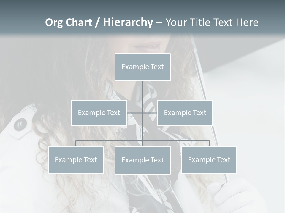 Rain Umbrella Face PowerPoint Template
