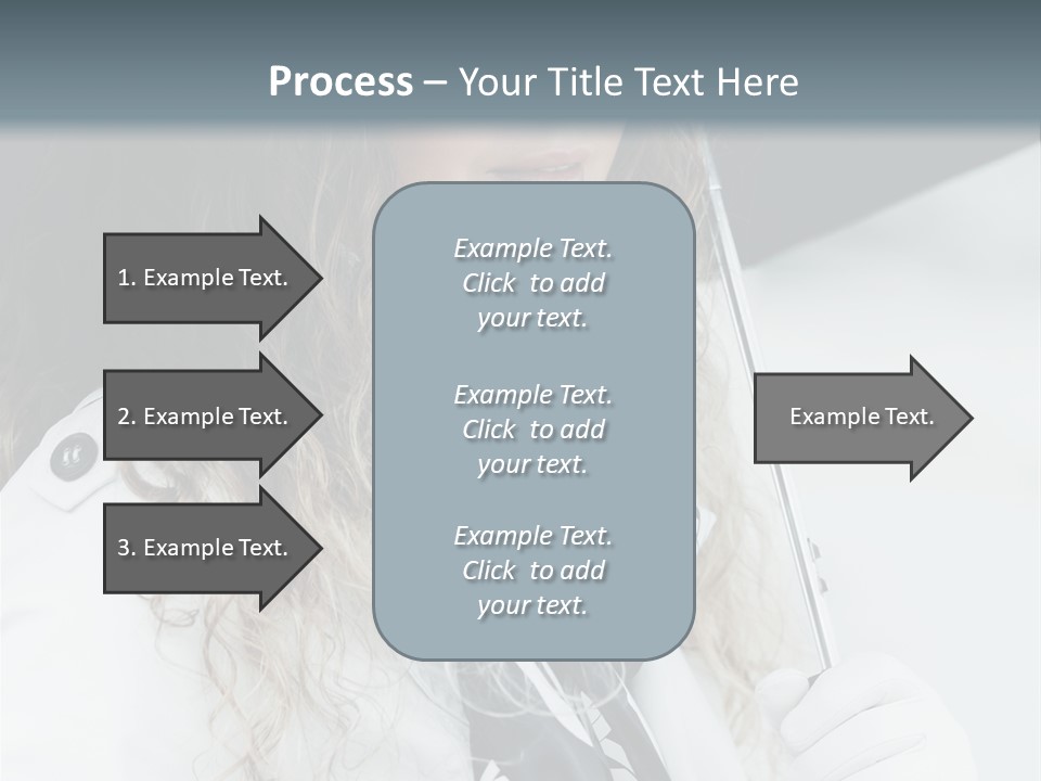 Rain Umbrella Face PowerPoint Template