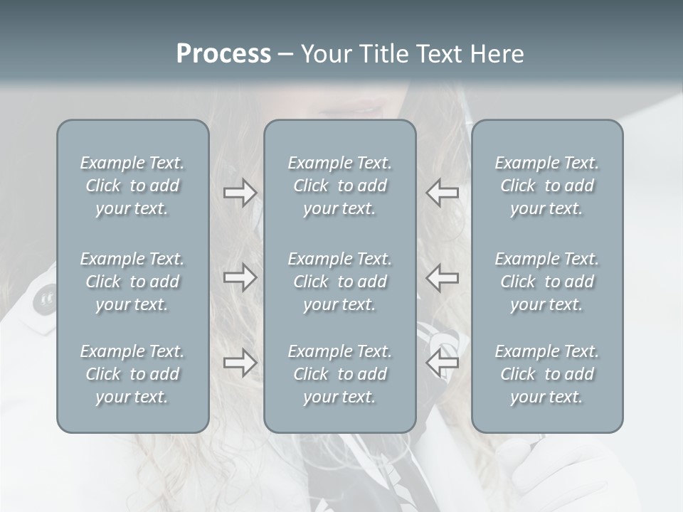 Rain Umbrella Face PowerPoint Template