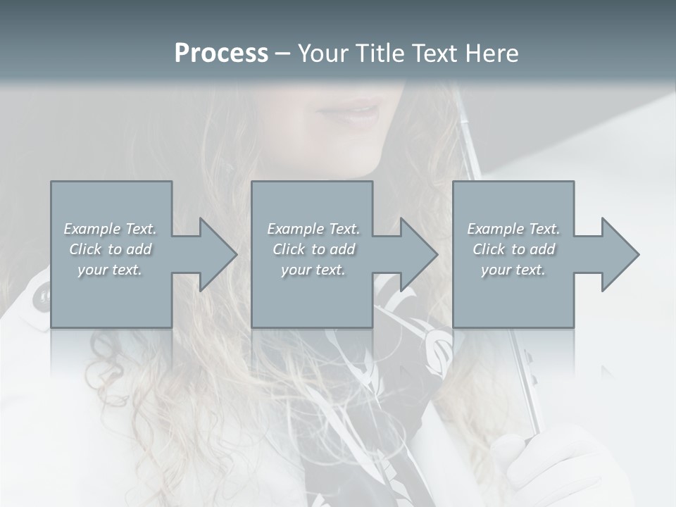 Rain Umbrella Face PowerPoint Template