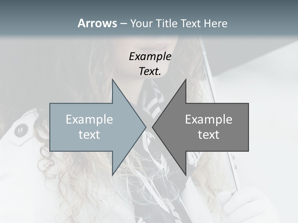 Rain Umbrella Face PowerPoint Template