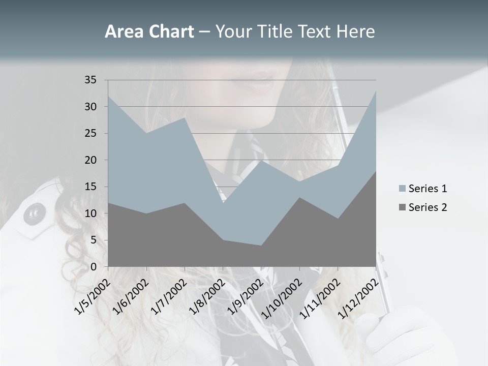 Rain Umbrella Face PowerPoint Template