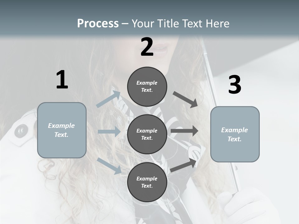 Rain Umbrella Face PowerPoint Template