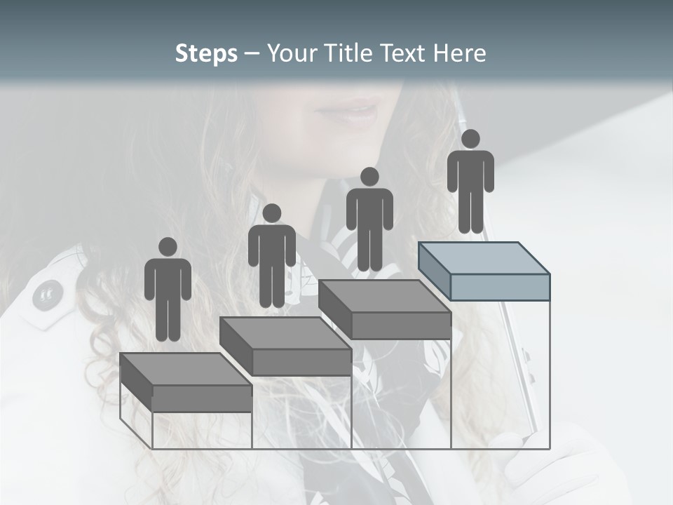 Rain Umbrella Face PowerPoint Template