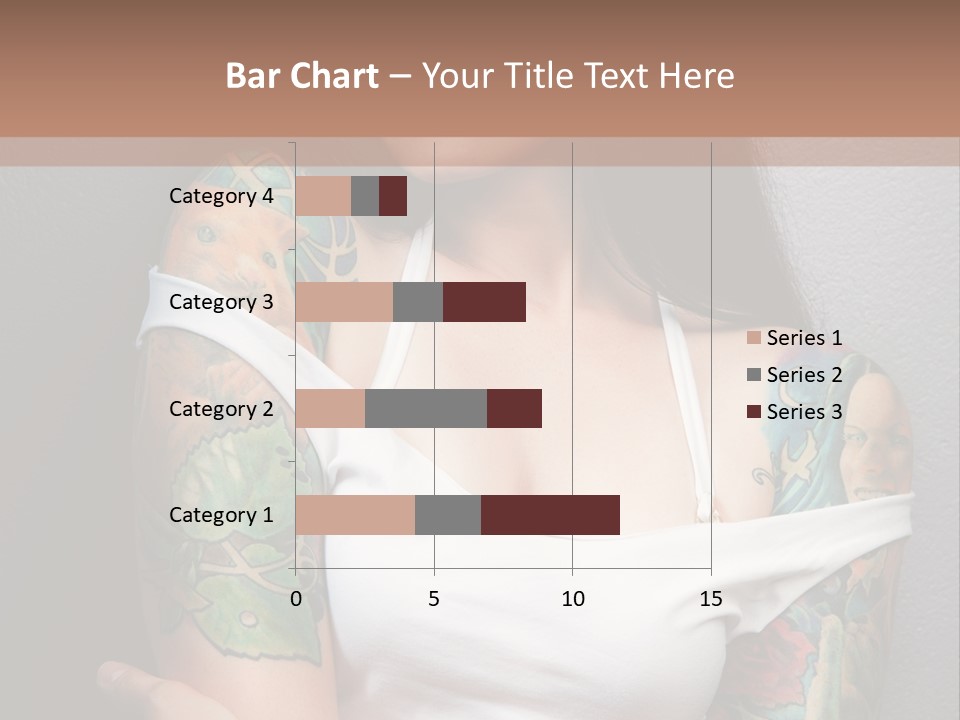 Tribal Attractive Caucasian PowerPoint Template