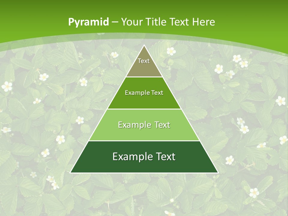 Green Organic Leaf PowerPoint Template