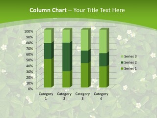 Green Organic Leaf PowerPoint Template