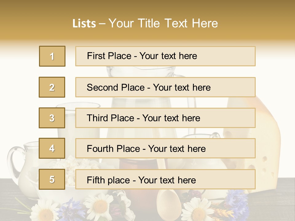 Wood Creamy White PowerPoint Template