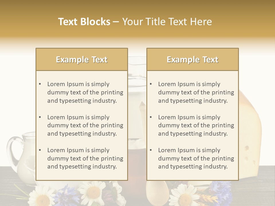 Wood Creamy White PowerPoint Template