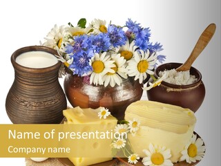 Wheat Spoon Cottage PowerPoint Template