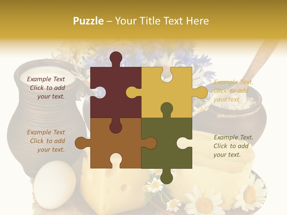 Wheat Spoon Cottage PowerPoint Template